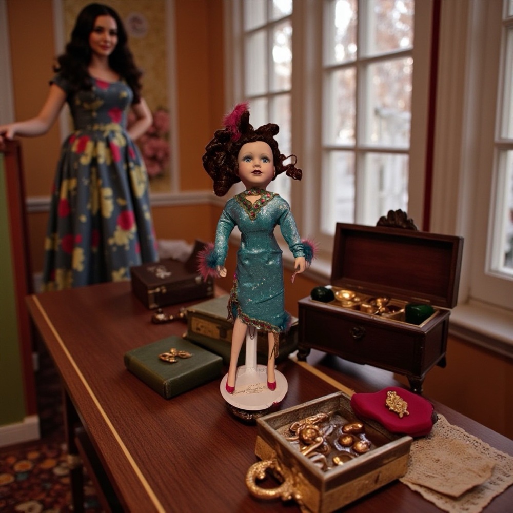 Brass Key Dancing through the Centuries Collection Porcelain Doll “Trixie”